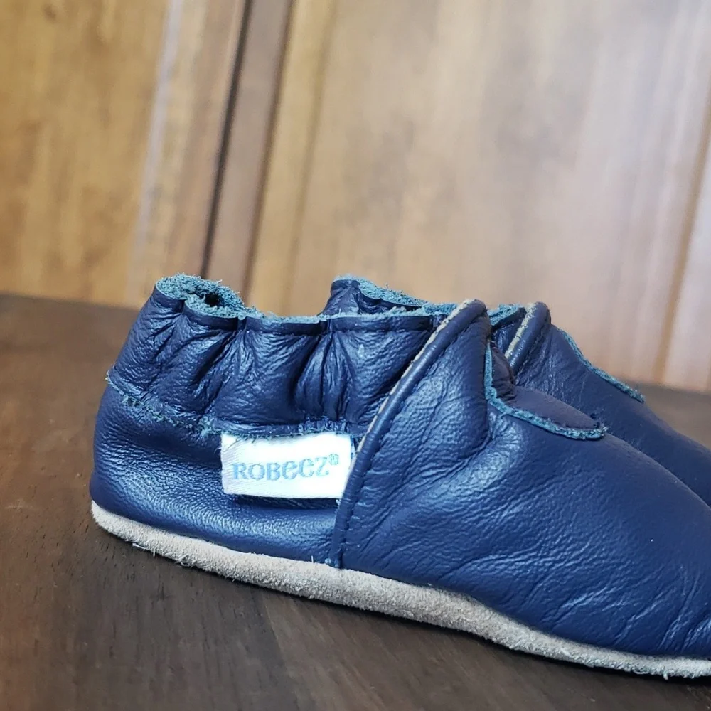 Robeez Leather Shoe Sz 0-6M